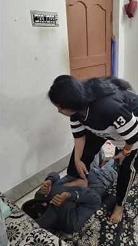 chor ko diya punishment// victory pose // stomach trampling//