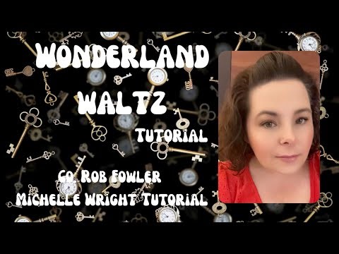 Wonderland waltz line dance tutorial Improver waltz by Rob Fowler