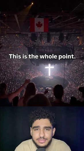 Thousands of people worship at Forrest Frank concert 🤩🎶 #forrestfrank #worship #concert