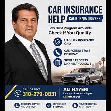 Looking for affordable car insurance in California?