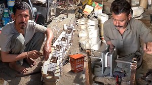 Creating a Welding Plant from Scratch by a Skilled Young Builder