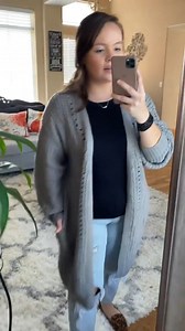 Watch Love this open cardigan! Very soft and warm material, loose fit design makes it more casual. on Amazon Live