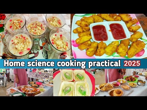 Home Science Cooking Practical, Delicious Food Making #cookingpractical