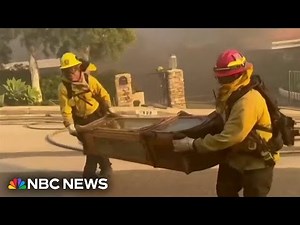 Watch: Heroic moments from Palisades Fire