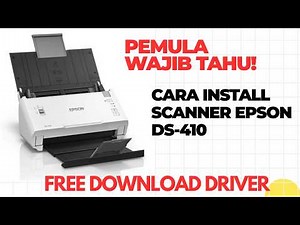 How to Install the Epson DS-410 Scanner Driver on a Laptop/PC | Complete Guide to Success