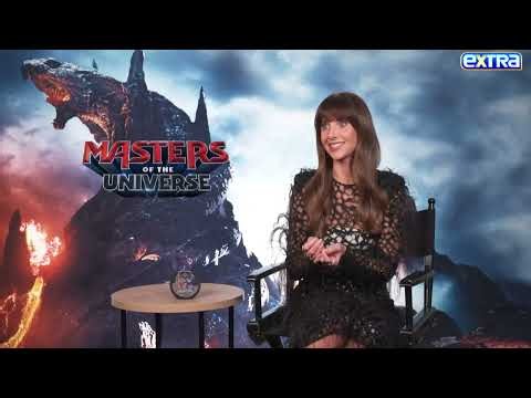 Alison Brie Says Jared Leto Covered Face in BLOOD Filming as Skeletor (Exclusive)