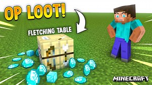 Minecraft But there are Custom Fletching Tables #virals #minecraft #custom #fletching #table #india | ProBoiz 95