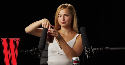 Addison Rae Explores ASMR With Diet Pepsi, Mardi Gras Beas, & More