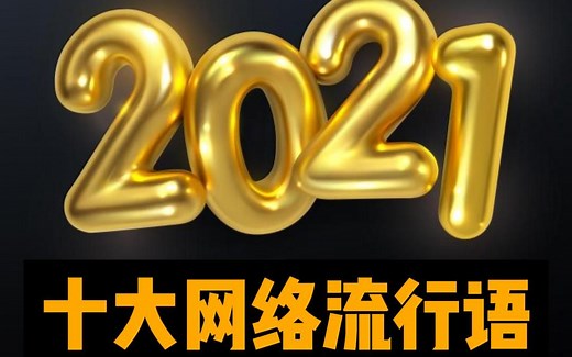 2021 十大网络流行语