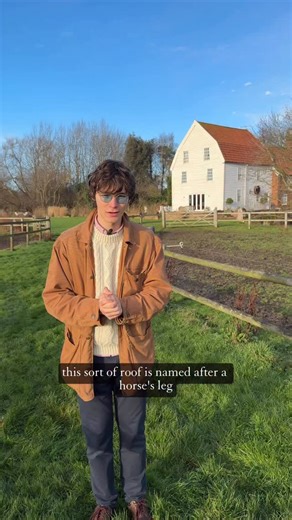 Daniel’s Historic Architecture | Have you seen this type of roof before? These gambrel roofs are very common on the eastern seaboard of the United States, however, once... | Instagram