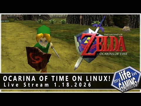 Zelda: Ocarina of Time in 4K120 on Try's New Linux PC! :: LIVE STREAM