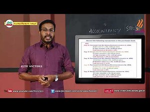 KITE VICTERS Plus One Accountancy Class 18 (First Bell-ഫസ്റ്റ് ബെല്‍)