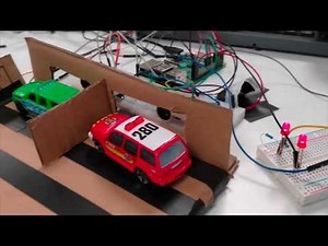 Smart Car Parking System from raspberry pi !!!