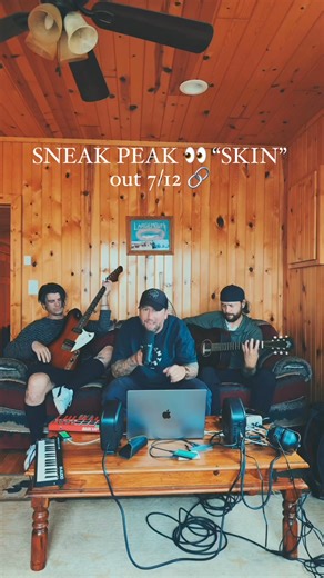 Our new song “Skin” out Thursday night. Pre save now 👀🔗💀 https://too.fm/xr6z2yx | New Medicine