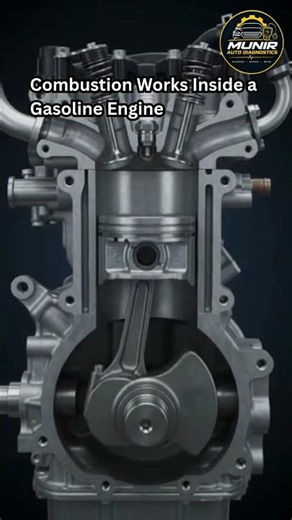 How Combustion Works Inside a Gasoline Engine