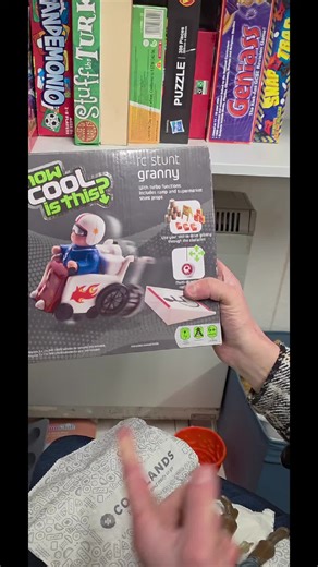 RC Stunt Car vs. Wheelchair Granny Race