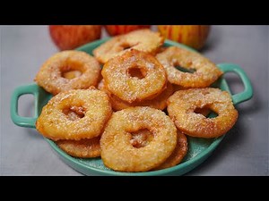 Apple Fritters Recipe | How To Make Fried Apple Fritters Recipe | Yummy