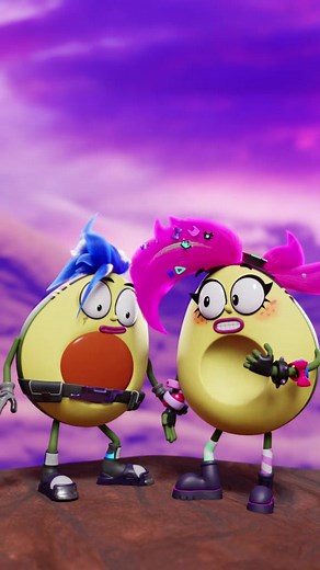 Ava loves to eat 🍥 #avocadoage #avocados