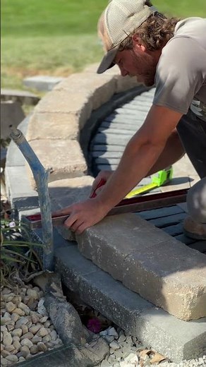 Seating Wall and Paver Patio Installation Process