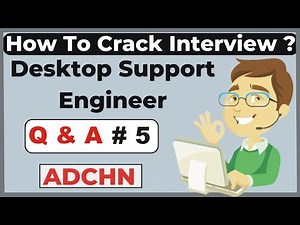 Q & A #5 | Desktop Support Engineer | top 10 interview Q&A for desktop support engineer| #icntgyan
