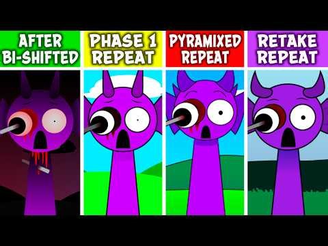Incredibox Sprunki: PHASE 1, RETAKE, PYRAMIXED REPEAT After BI-SHIFTED