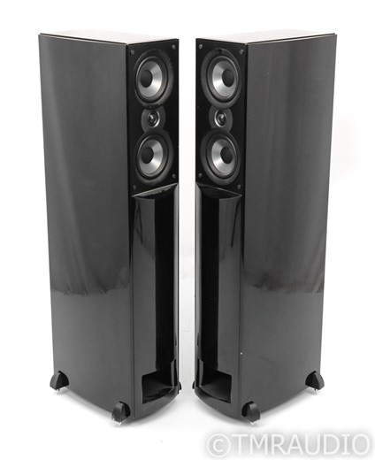 Atlantic Technology AT-1 Floorstanding Speakers; Black Pair; AT1; Black Pair; AT1