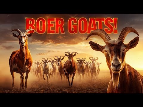 Boer Goats: The Strongest Meat Goat Breed