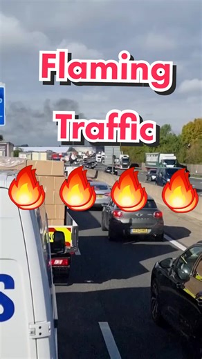 Flaming Traffic #Rant #Rants #Ranting #Truck #Trucker #Truckersoftiktok #Trucking #Lorry #Lorries #Lorrydriversoftiktok #ship #shipping #contain #container #containers #M25 #traffic #crash #crashing #fire #flames #onfire #blazing #smoke #smokey #tiktoker #youtuber #thatweirdgeezer #warpedautomotive