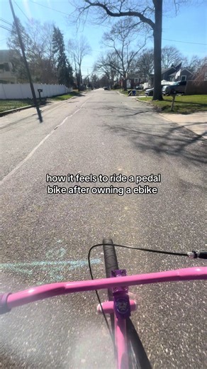 It never hits the same after owning a ebike😭#sebike#pinkbike#bigripper#bikelife#ebikes