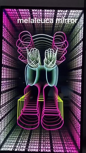 Amazing 3D Mirror LED Lighting Showcase