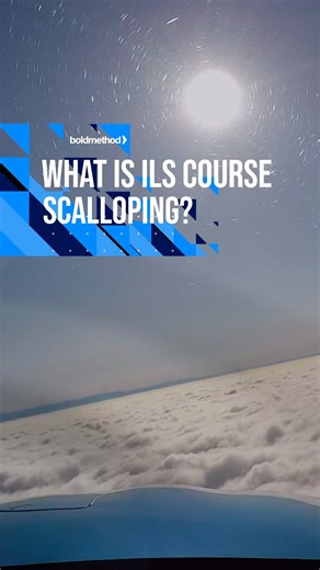 boldmethod | ILS course scalloping happens when the localizer or glideslope signal bounces or is reflected off a vehicle, aircraft, or terrain.... | Instagram