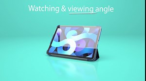 ProCase Smart Case or iPad Pro 12.9 2021 5th Generation, Slim Stand Hard Back Shell Smart Cover for iPad Pro 12.9 Inch 5th Gen 2021 Release A2378 A2461 A2379 A2462 -Black