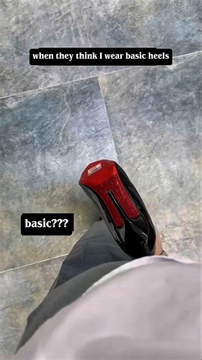 They Said My Heels Are Basic… Then THIS Happened 😳🔥 #Shorts #heels #fashion #viral