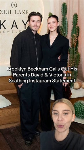 Brooklyn Beckham is trending after posting a lengthy Instagram statement calling out his parents, David and Victoria Beckham, accusing them of controlling the narrative and disrespecting his marriage to Nicola Peltz amid their ongoing family feud. #BrooklynBeckham #NicolaPeltz #VictoriaBeckham #celebritygossip | What's Trending