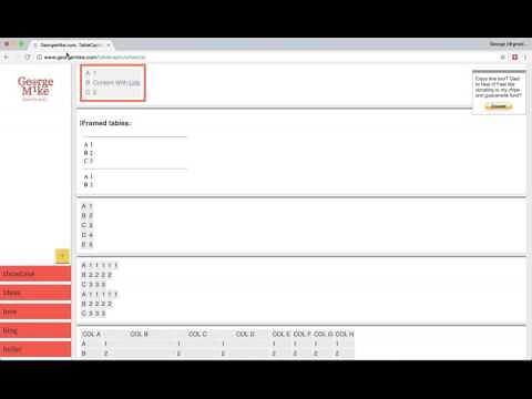 Table Capture, a Chrome Extension Walkthrough (2017)
