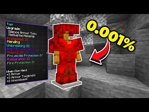 I Found Minecraft RAREST Armor in Survival!