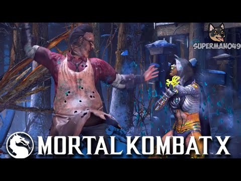 The Best Brutality In Mortal Kombat History! - Mortal Kombat X: "Leatherface" Gameplay