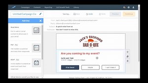 Streamline your event planning and get an accurate headcount with an RSVP content block in your Constant Contact #email. Check out our video to learn more. | Constant Contact