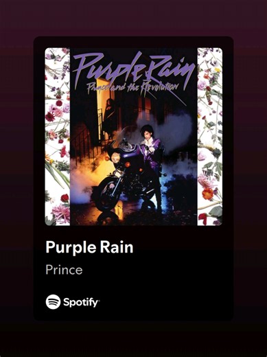 Purple Rain #prince #fyp #song #lyrics | Purple Rain Song By Prince