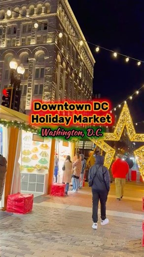 Holiday activities in DC - Downtown DC Holiday Market