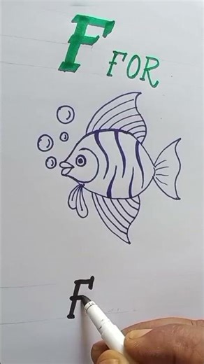 how to Alphabets drawing || learning draw #01 #shorts #diy #drawingtutorial #fun #kindergarten