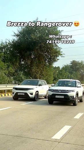 MODIFICATION WALA on Instagram: "Brezza to Rangerover Conversion  #cars #carsofinstagram #brezzagrill #brezzamodified #modifiedbrezza"