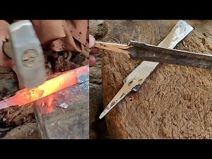 How to Make a Wood Chisel (with Bearing Steel