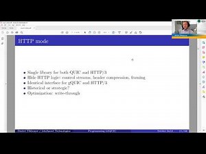 Netdev 0x14 - Tutorial: Programming QUIC using Isquic