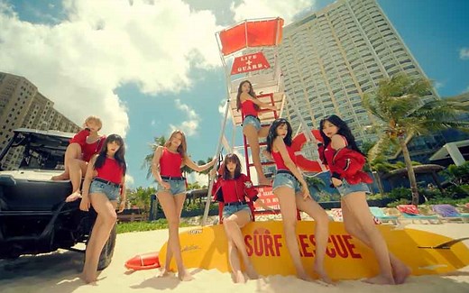 AOA - GOOD LUCK-MV - 4K