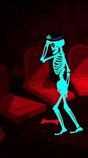 Spooky Finger Family Songs #teeheetown #skeletons #kids #shorts #halloween