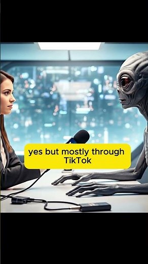 Aliens only watch TikTok 👽📱 #aliens #aşk #starwars #memes #interview #funny #robot #comedy #gaming