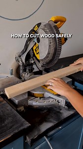 119K views · 285 reactions | How to cut wood safely ✅ Safety should...