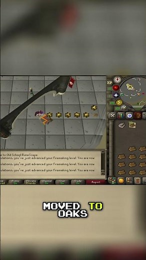 Fast 99 Firemaking Guide: Efficient OSRS Training! #shorts