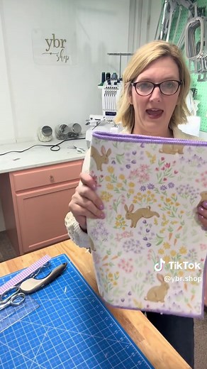 Easy Beginner Sewing Project: Dish Drying Mat Baskets